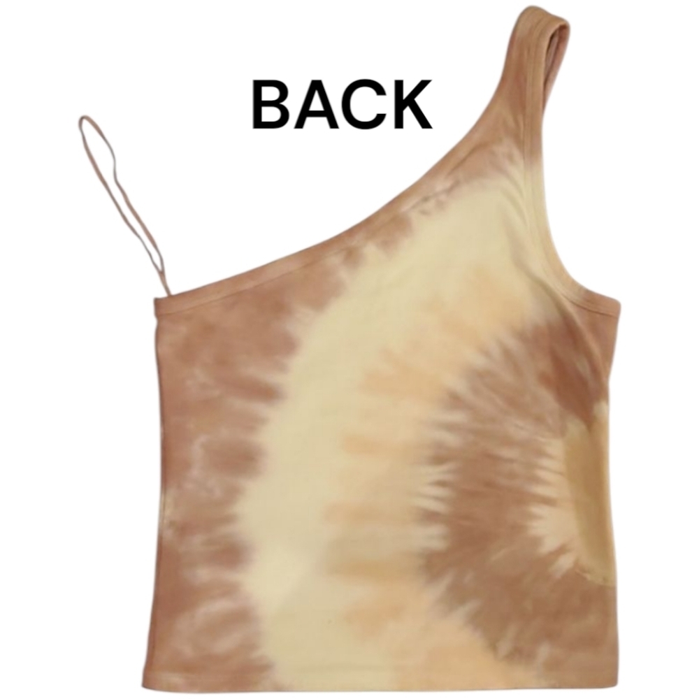 American Eagle One Shoulder Tie Dye Tank Top. Size Small - Picture 3 of 3
